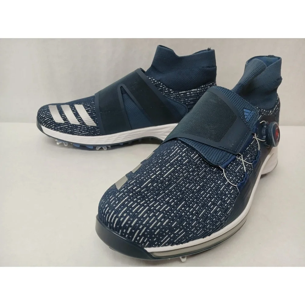 Adidas Men's ZG21 Motion BOA Waterproof Golf Shoes‎ H68593 Crew Navy Sz 10.5